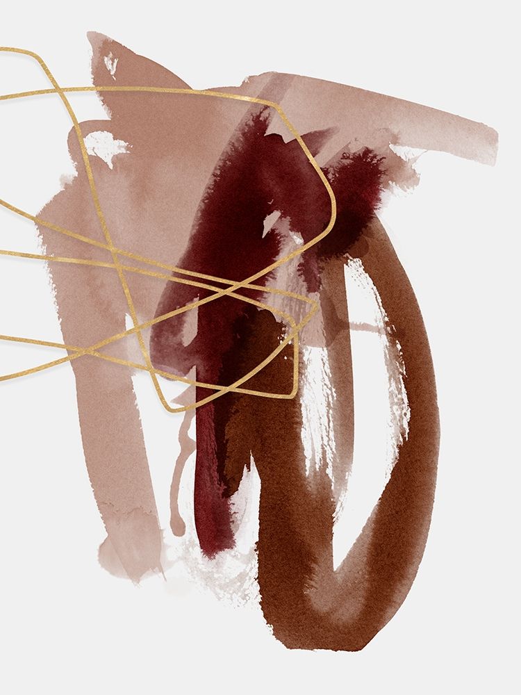 Sienna Sketch II Poster Print by Urban Road Urban Road # UR1097