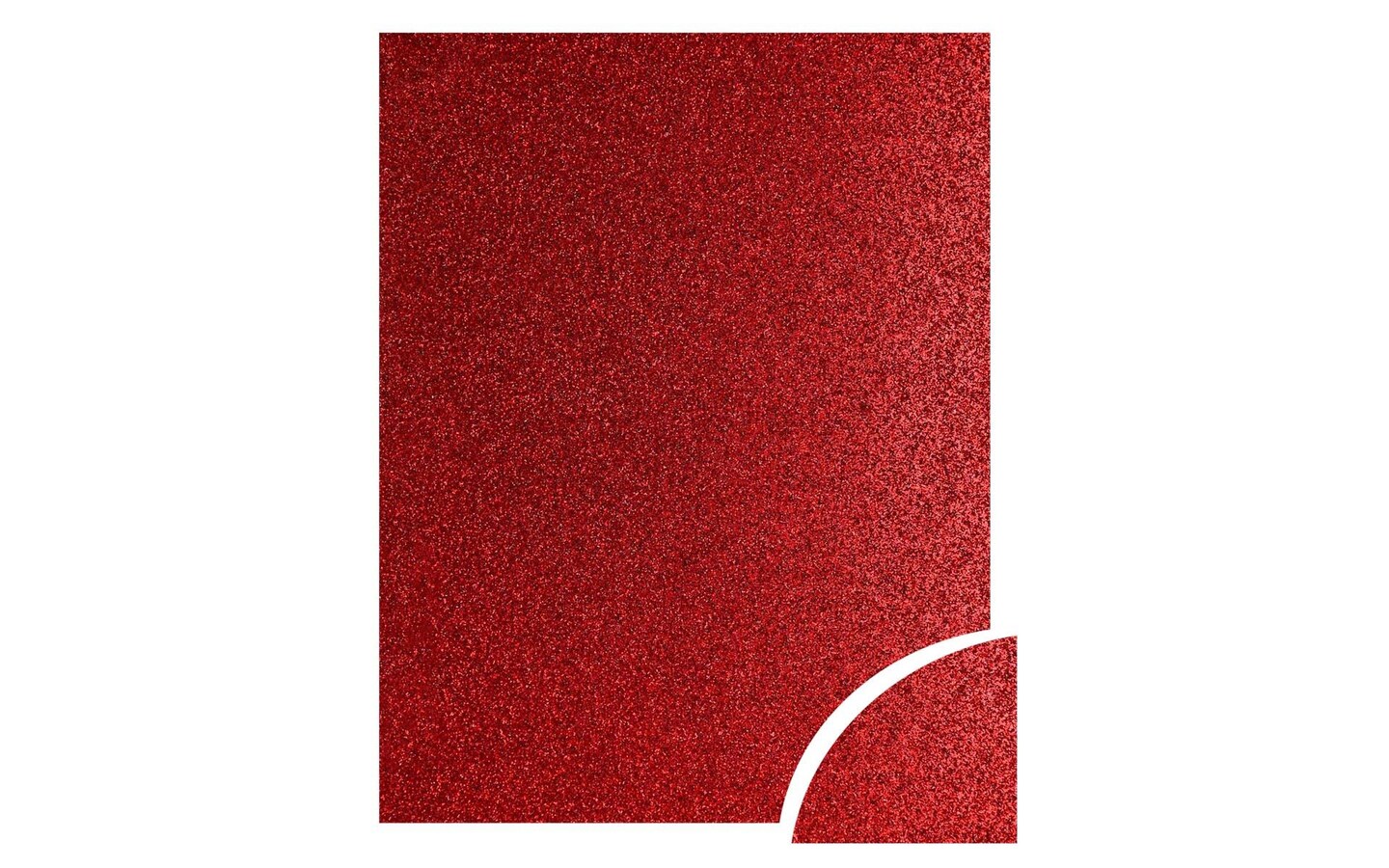 PA Paper Accents Glitter Cardstock 22&#x22; x 28&#x22; Red, 85lb colored cardstock paper for card making, scrapbooking, printing, quilling and crafts, 10 piece pack