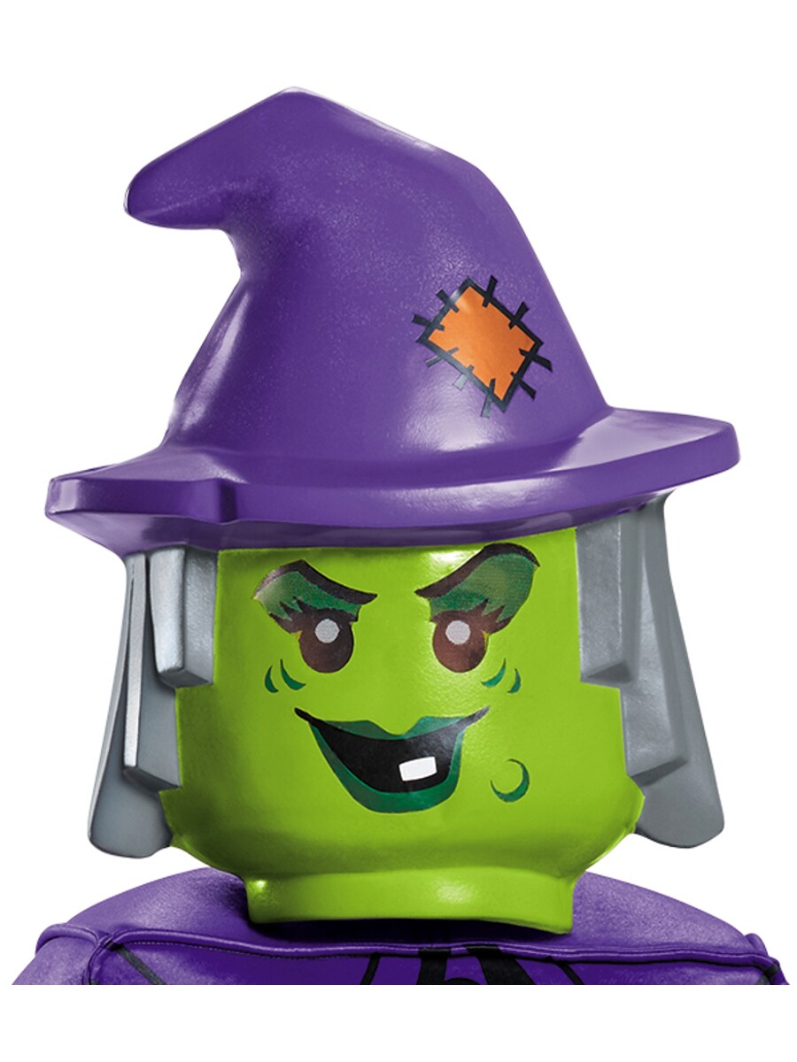 Child&#x27;s Girls LEGO&#xAE; Iconic Characters Witch Mask Costume Accessory
