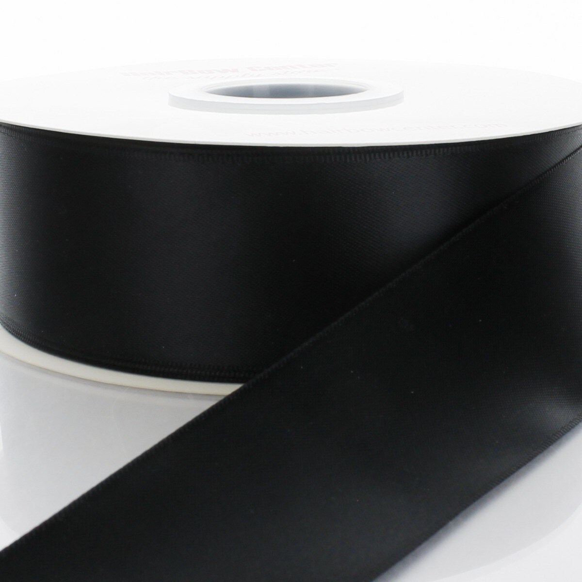 3 Double Faced Satin Ribbon 029 White 3yd