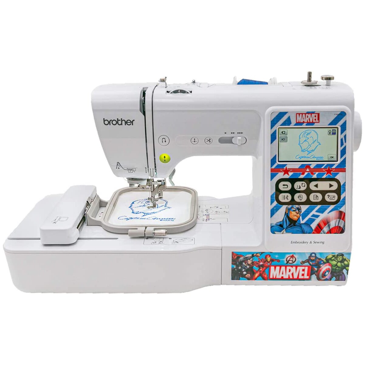Brother LB5000M Marvel 4" x 4" Computerized Sewing & Embroidery Machine