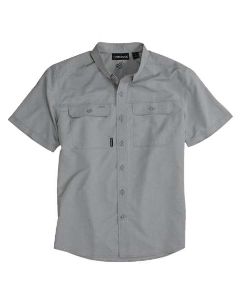 DRI DUCK&#xAE; Men&#x2019;s Polyester Woven Short Sleeve Shirt