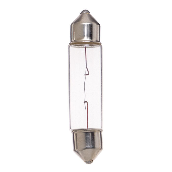 Satco S6987 5W 24V T3.25 Clear SV8.58 Festoon Festoon Xenon Miniatures