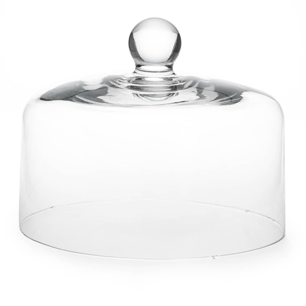 Mosser 24010D Handmade Clear Glass Cake Serving Display Dome 10 x 8 in
