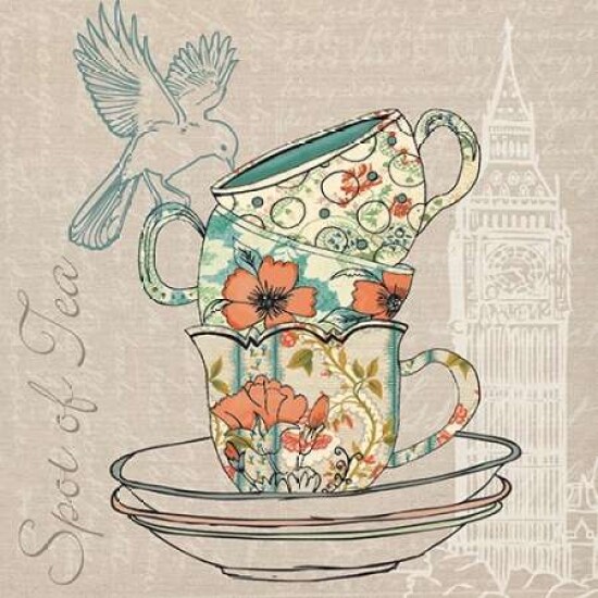SPOT OF TEA Poster Print by Piper Ballantyne - Item # VARPDXPB25735
