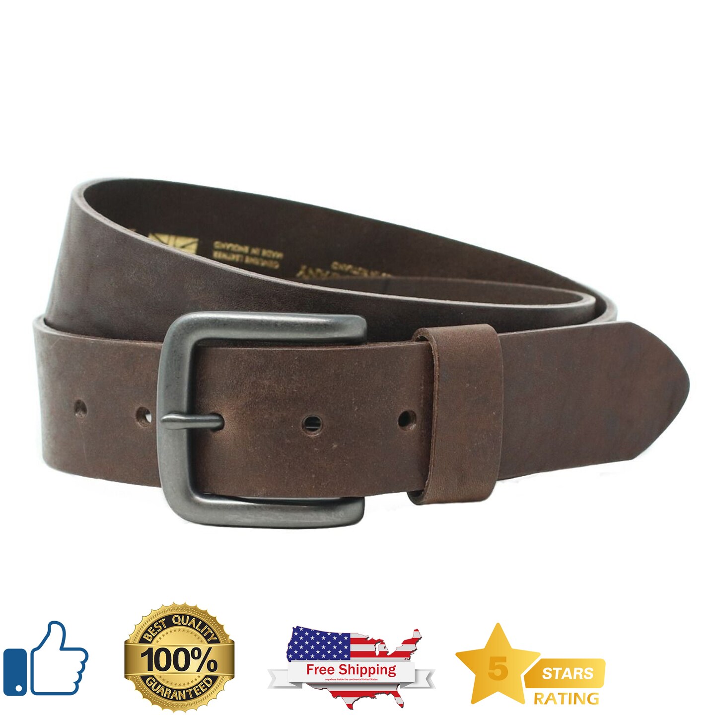 Male Formal Designer Leather Belt