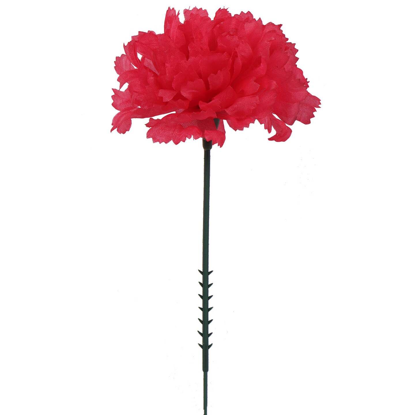 Fuchsia Carnation Flowers, 30Pack, Artificial Carnation Picks, Silk
