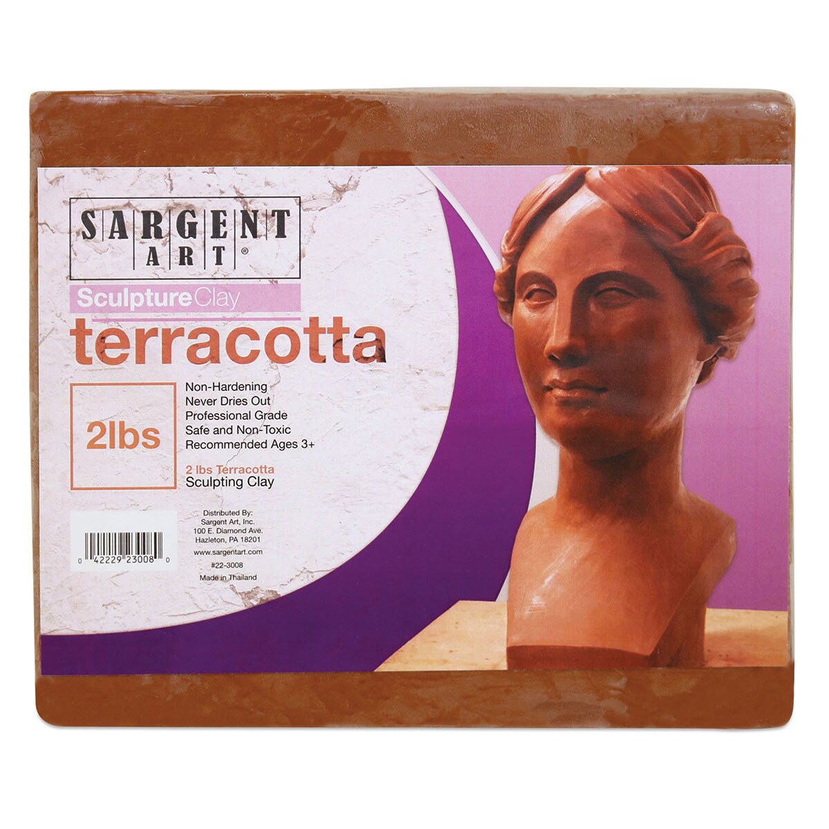 Sargent Professional Sculpting Clay Terracotta, 2 lb Michaels