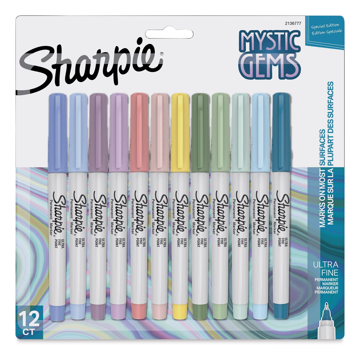 Sharpie Pens - Assorted Colors, Fine Point, Set of 12