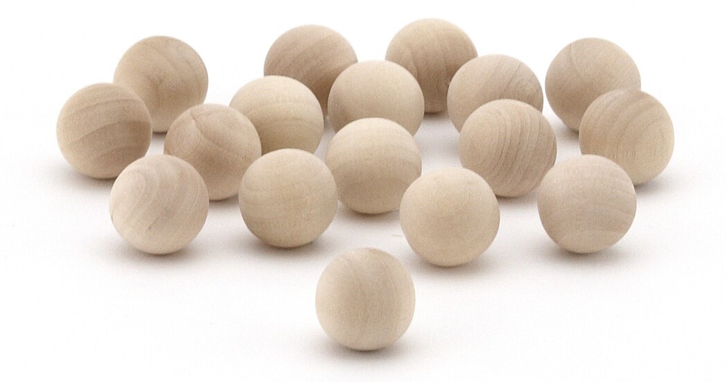 Hygloss Wood Balls 8/Pkg-1.25" | Michaels