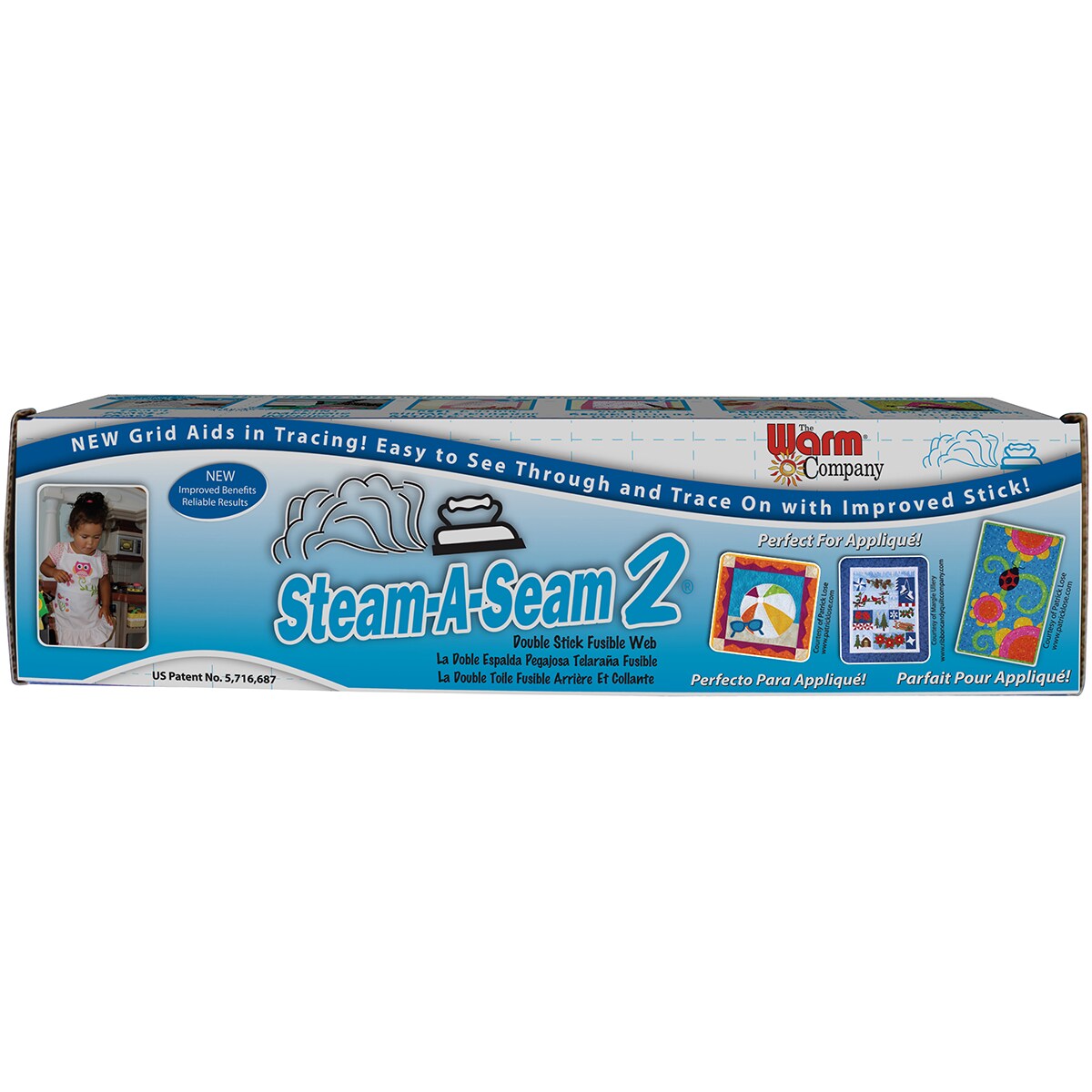 Warm Company Steam-A-Seam 2 Fusible Web-18&#x22;X25yd
