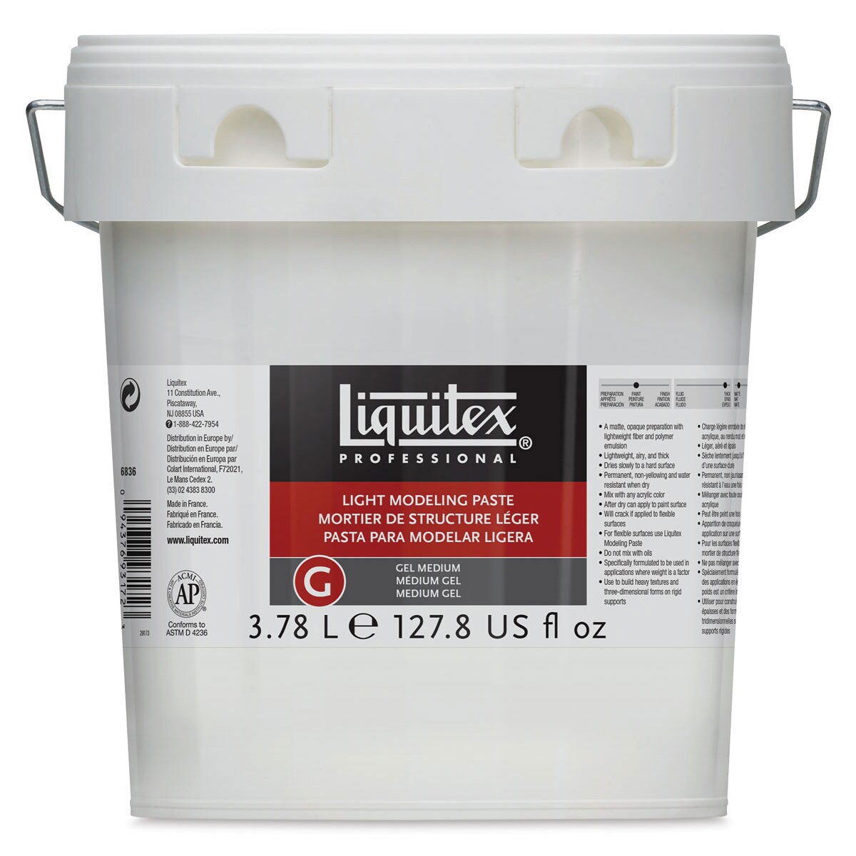 Liquitex Light Modeling Paste - Gallon