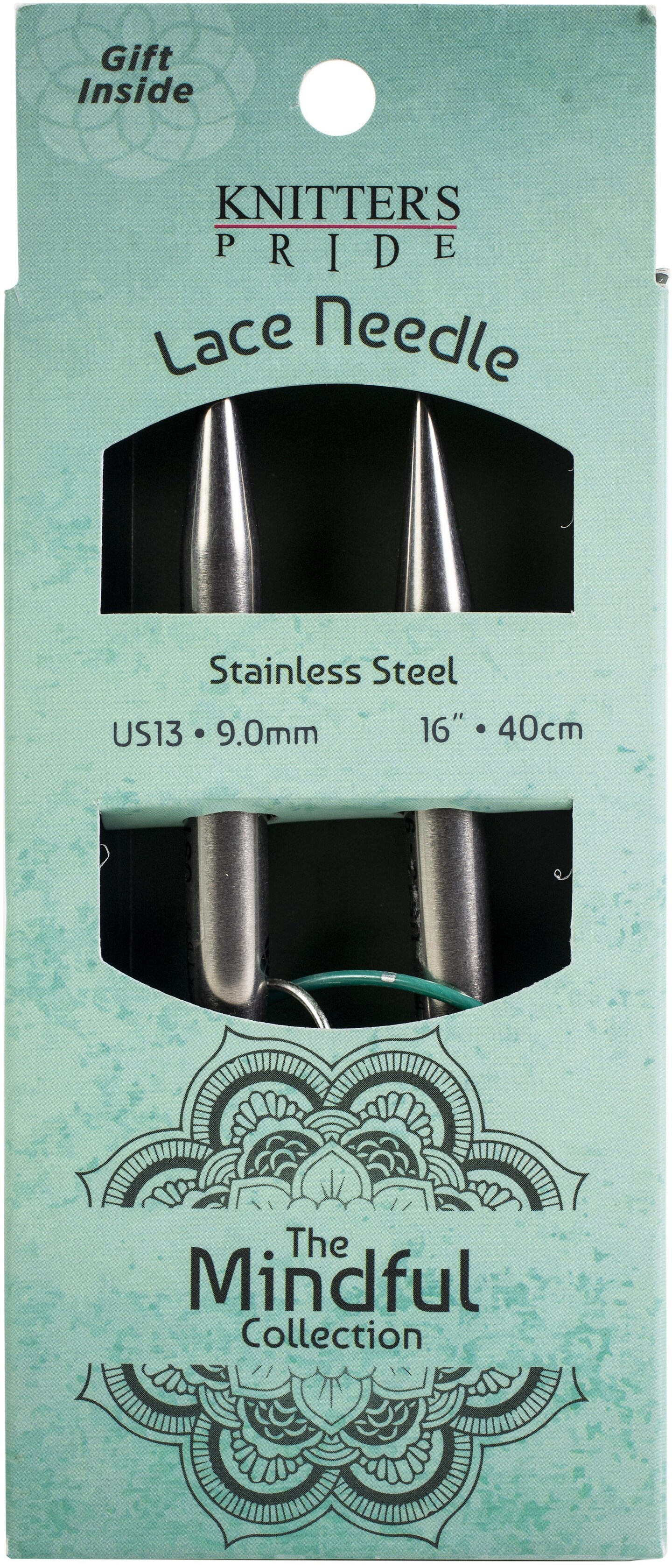 Knitter's Pride-Mindful Fixed Lace Circular Needles 16"-Size 13/9mm