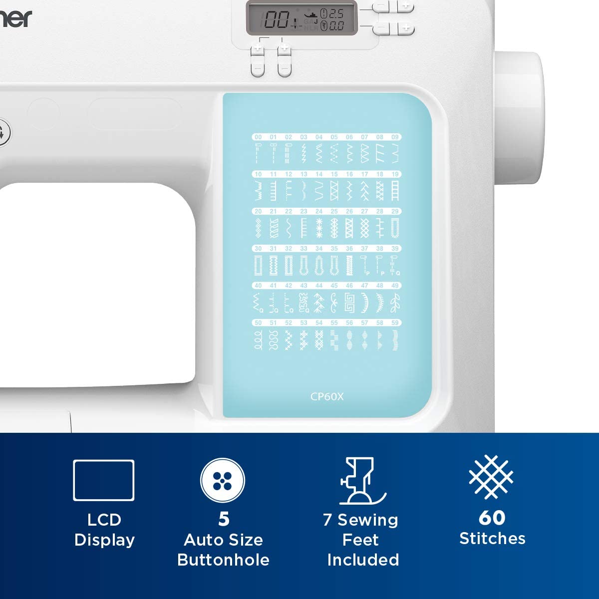 Brother CP60X Computerized Sewing Machine