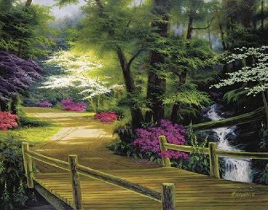 Along The Bridge Poster Print by  Egidio Antonaccio - Item # VARPDX1896