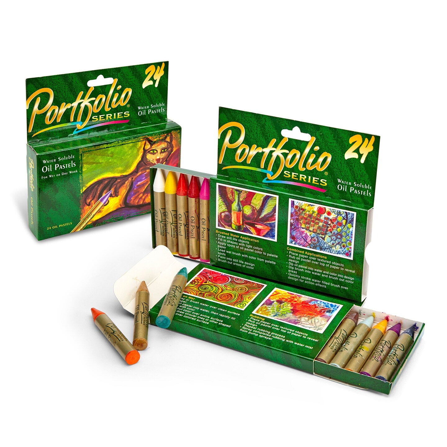 Crayola Portfolio Series Oil Pastels-24/Pkg | Michaels