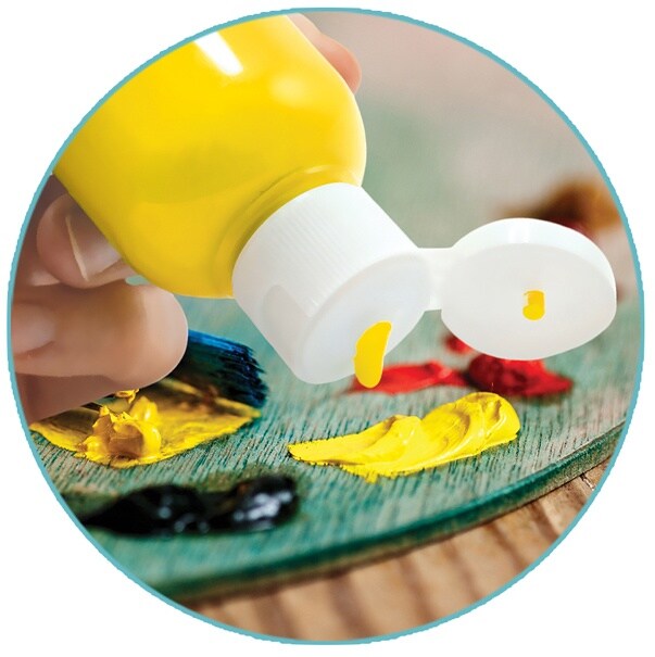 Empty Paint Bottles 4oz 2/Pkg Michaels