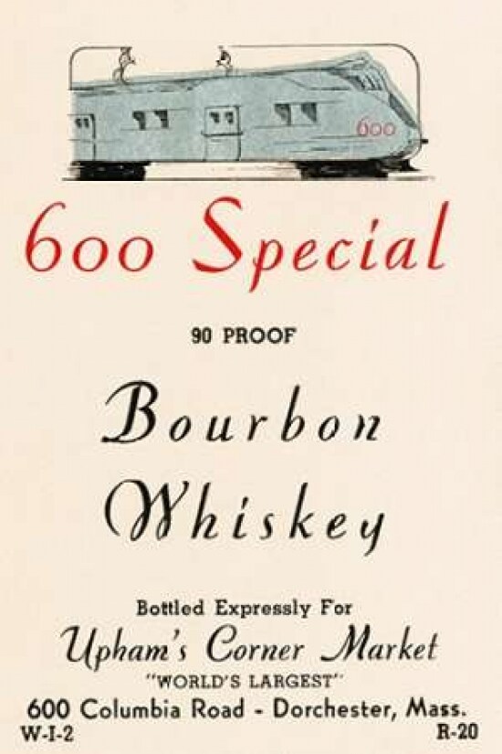 600 Special Bourbon Whiskey Poster Print by Vintage Booze Labels - Item # VARPDX376182