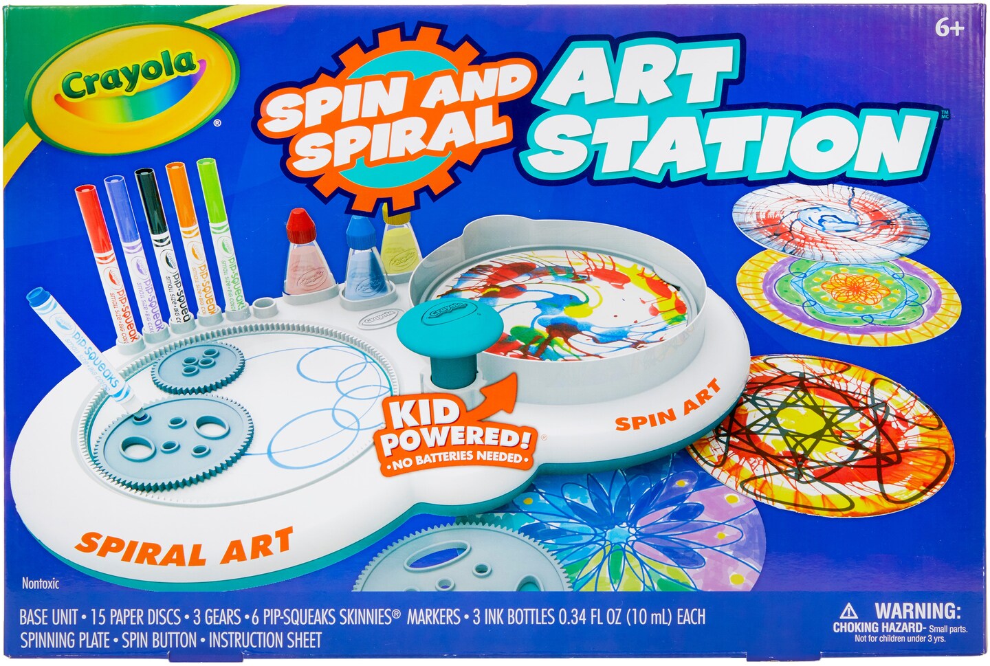 Crayola Spin And Spiral Art Station-
