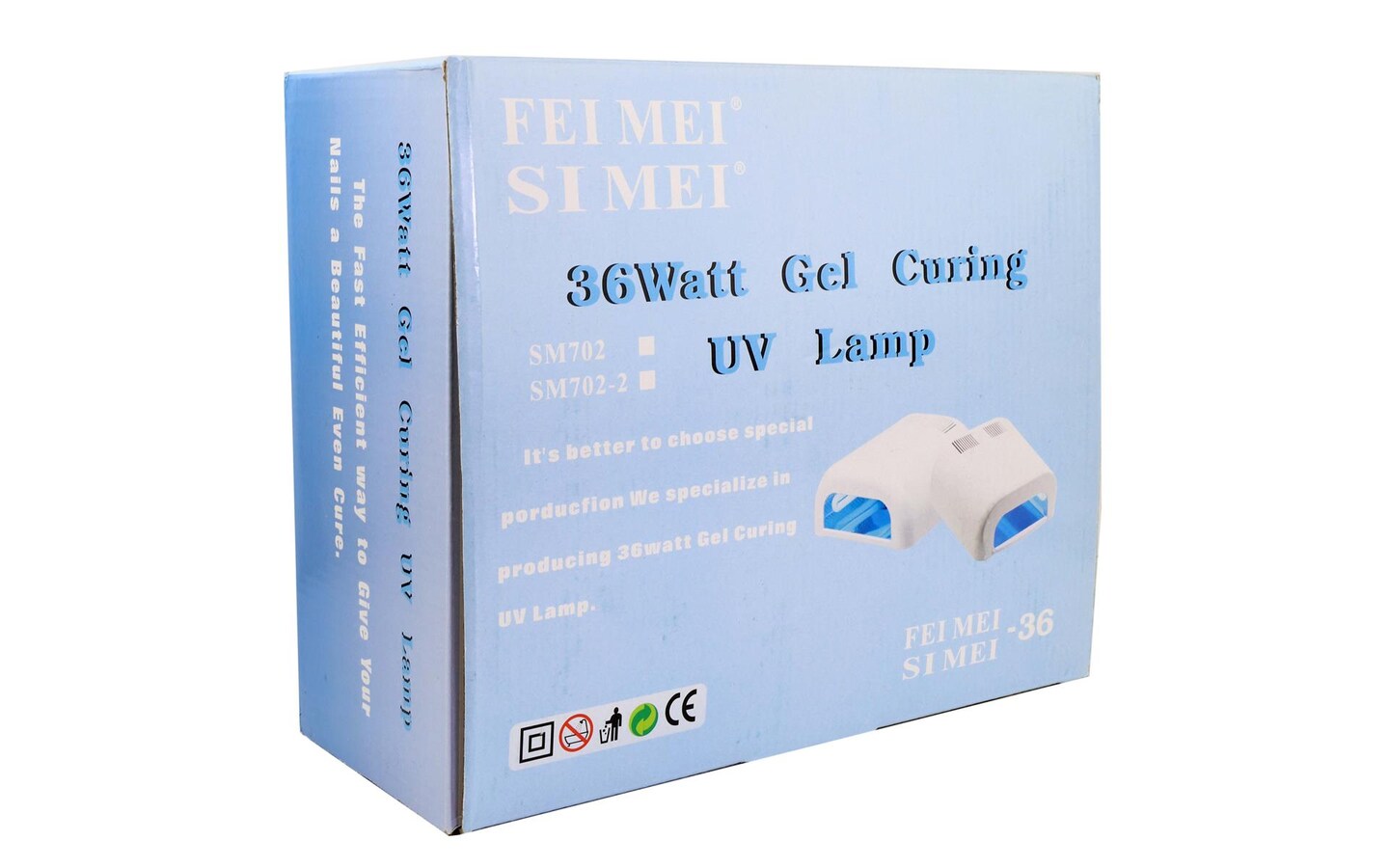 Resinate UV Lamp 36Watt Gel Curing W/Slide Tray