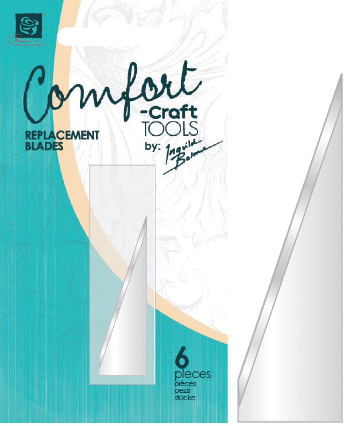 Comfort Craft Craft Knife Pointed Tip Blades 6/Pkg-For 890964
