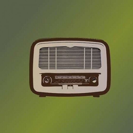 MCM Radio II Poster Print by PI Studio