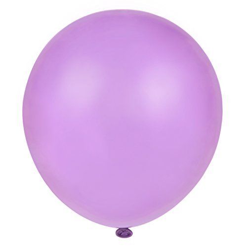 12&#x22; Spring Lavender Balloons 72 Count