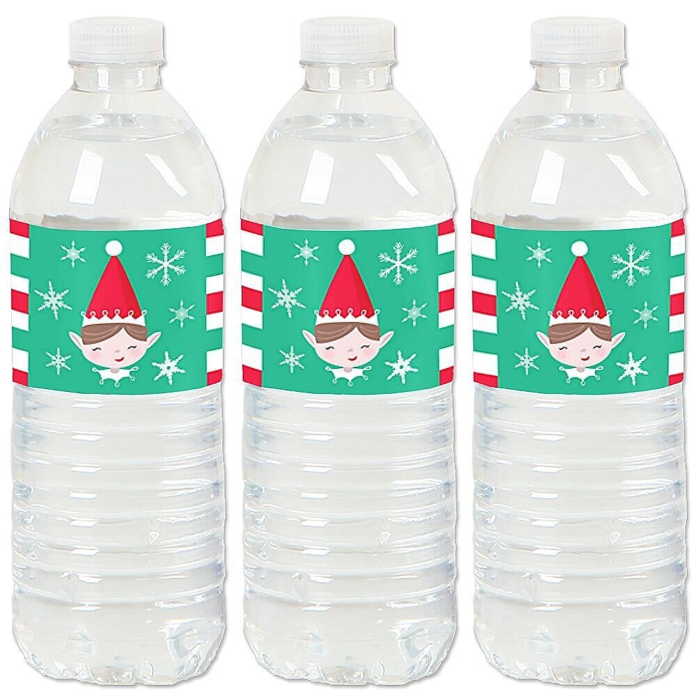 Christmas Water Bottle Labels Water Bottle Labels Christmas 