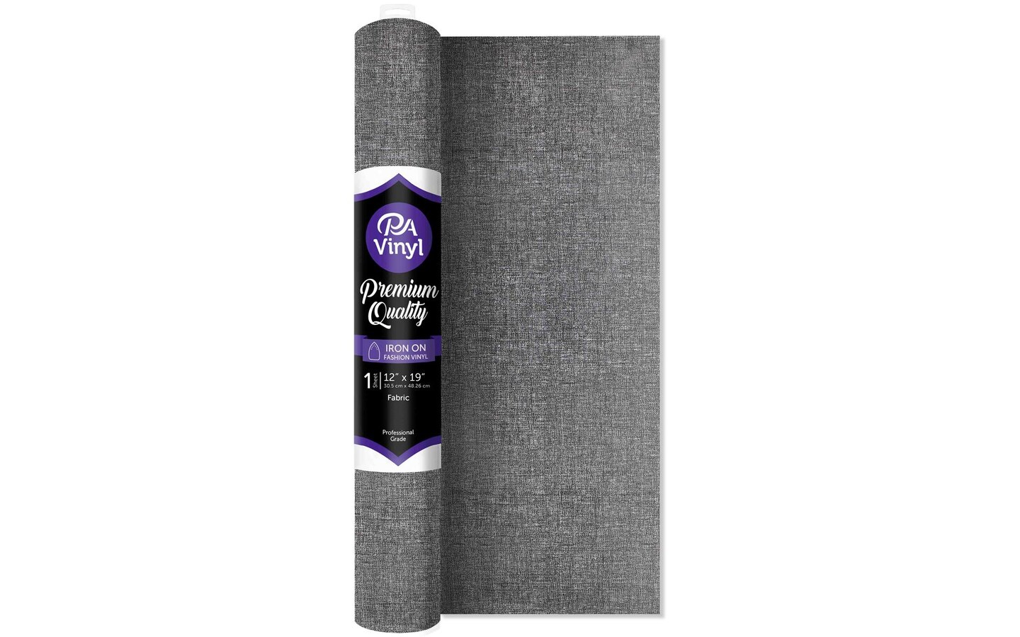 Iron On Vinyl 12x19 Roll Print Fabric