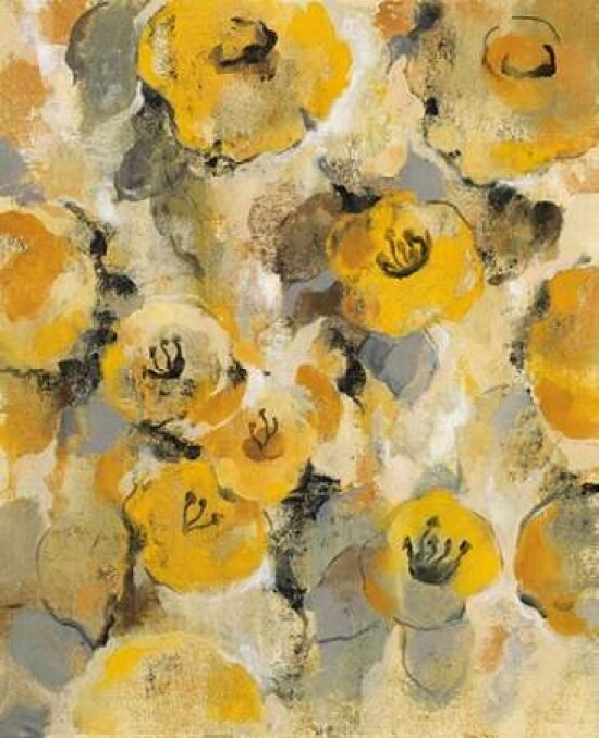 Yellow Floral II Poster Print by Silvia Vassileva - Item # VARPDX22279