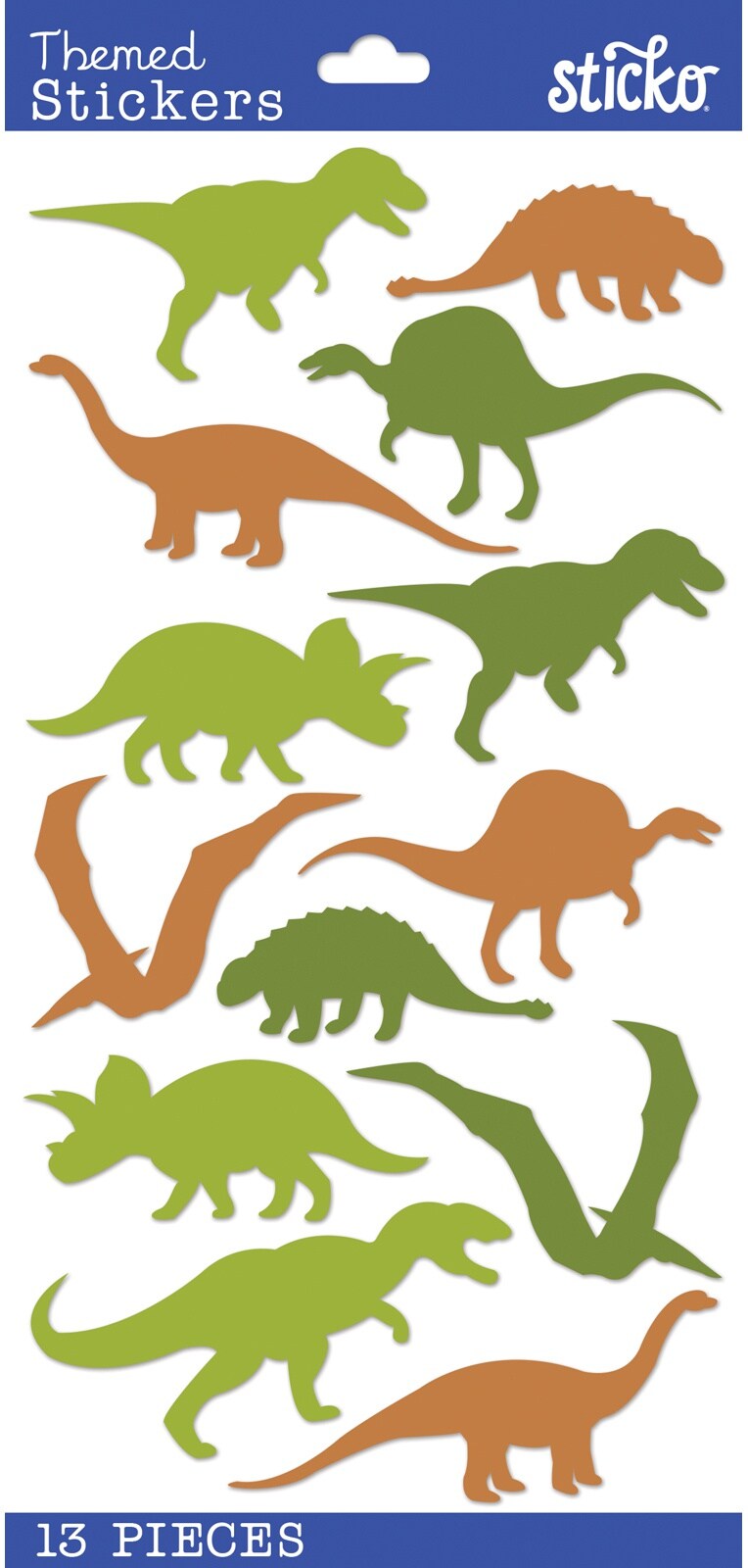 Sticko Tiny StickersDinosaur Silhouettes Michaels