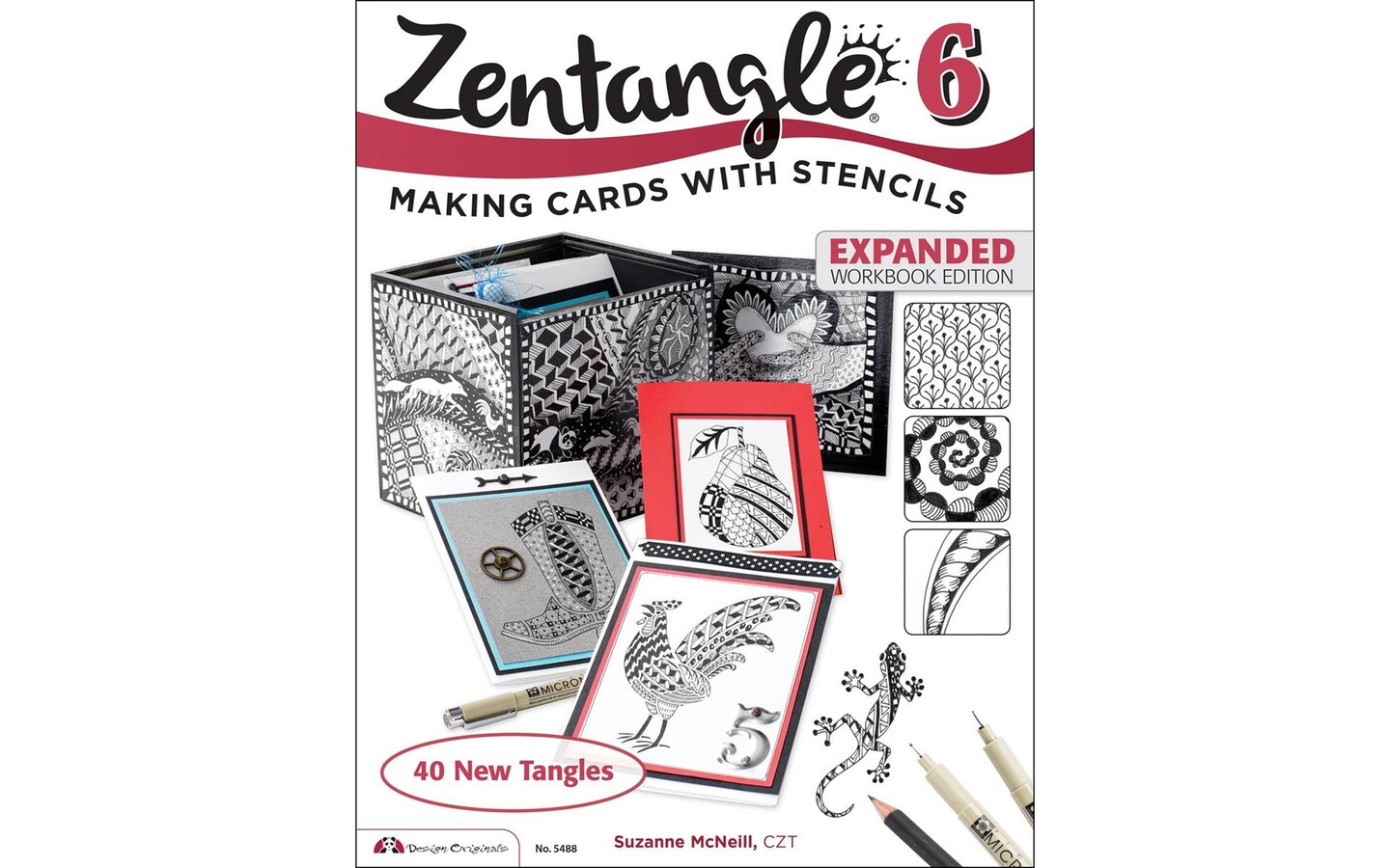 Design Originals Zentangle 6 Expanded Ed Bk
