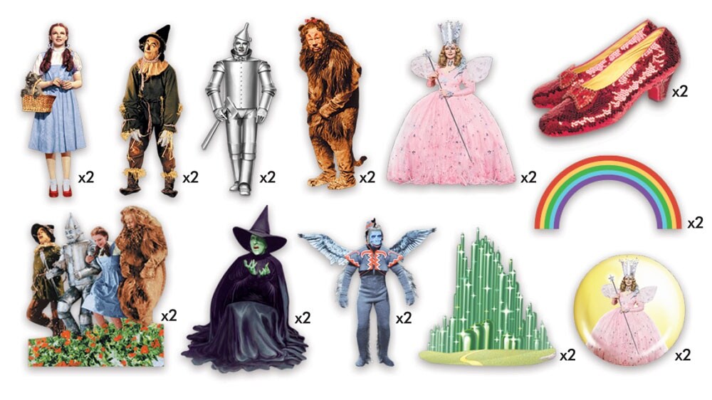 Paper House SelfAdhesive DieCuts 24/PkgWizard Of Oz Michaels