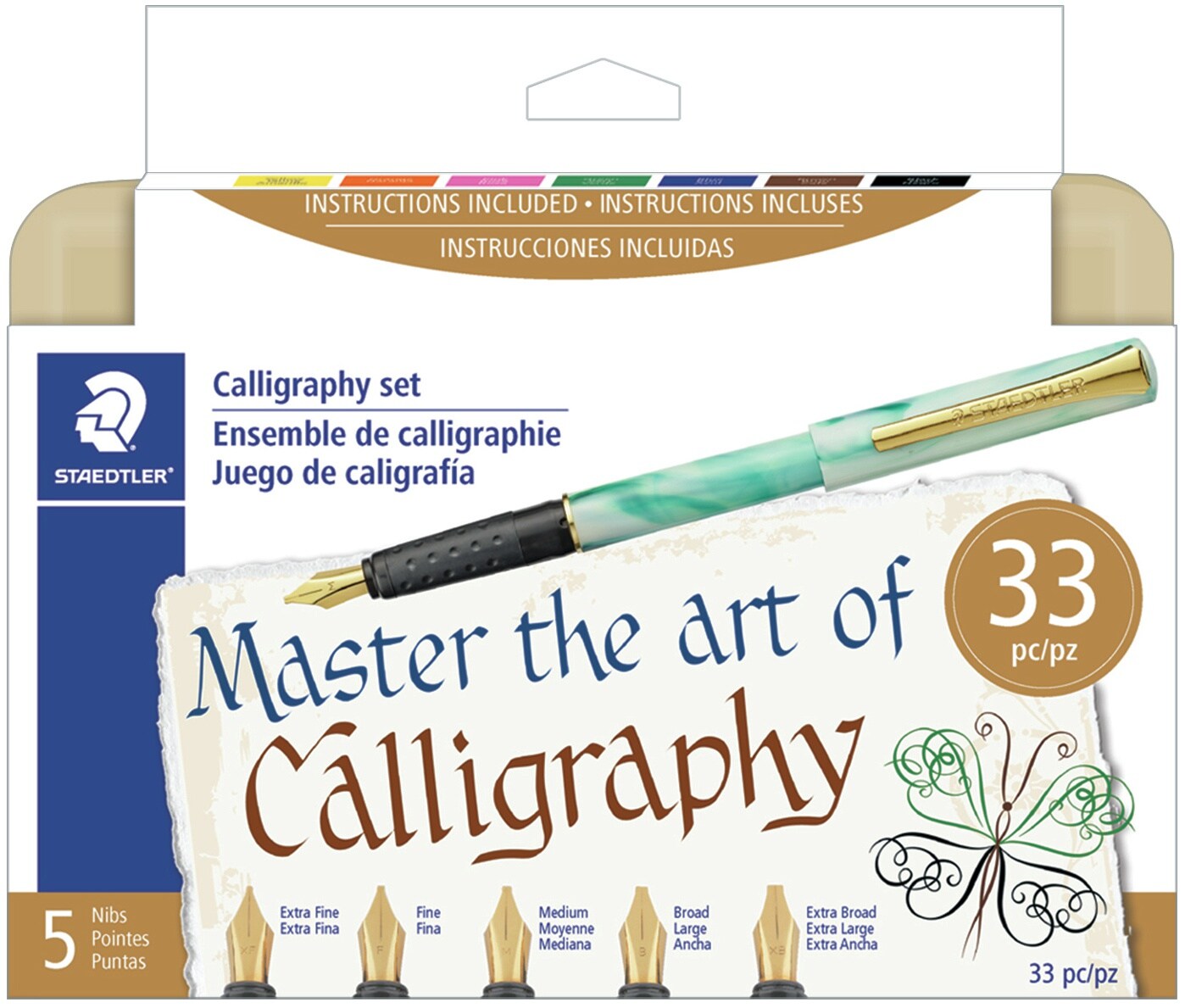 Staedtler Calligraphy Pen Set 33pcs-