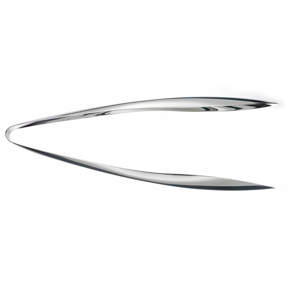 Cuisipro Heavy Gauge Stainless Steel Tongs Ergonomic Handles 9.5 in