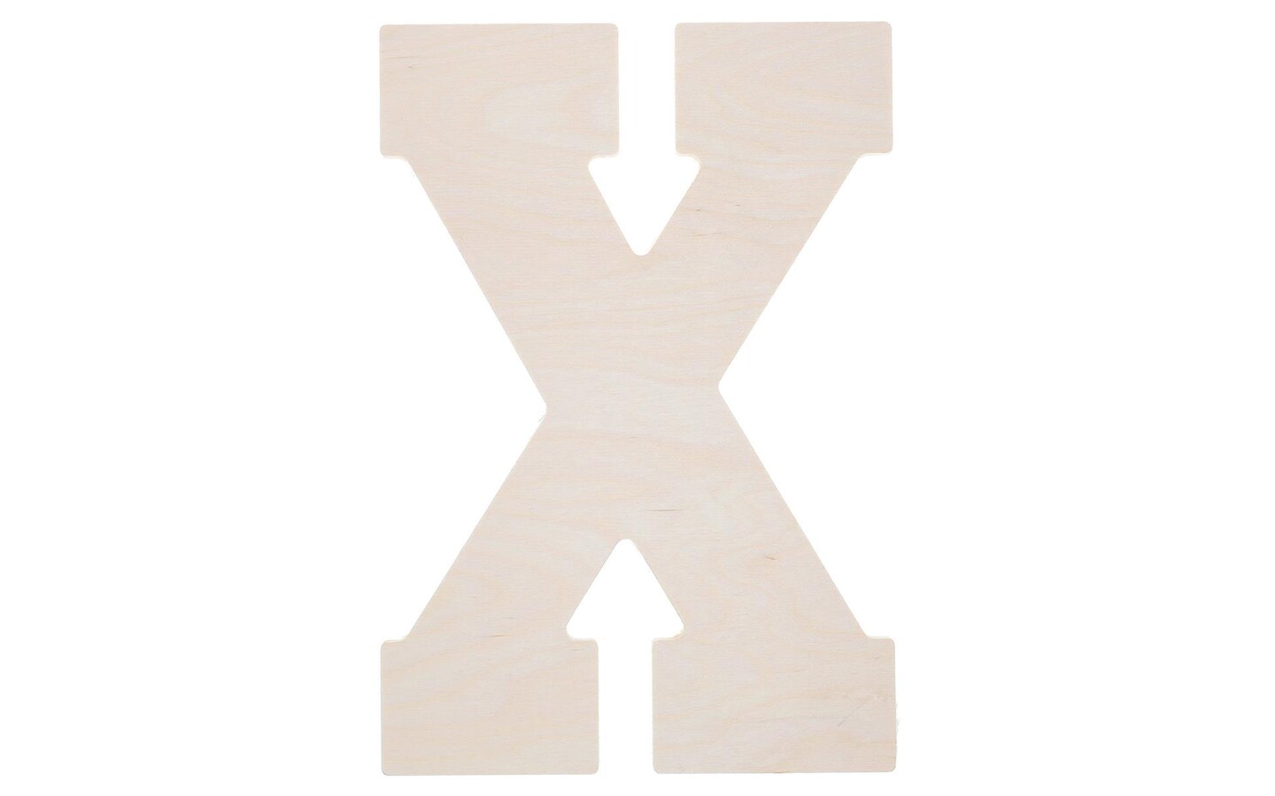 Good Wood by Leisure Arts Letter 13&#x22; X, Wooden Letters, Wood Letters, Wooden Letters Wall Decor, Large Wooden Letters, Wooden Letters 13 Inch, Small Wooden Letters for Crafts