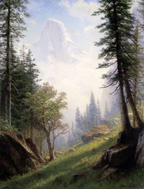 Among the Bernese Alps Poster Print by  Albert Bierstadt - Item # VARPDX276734