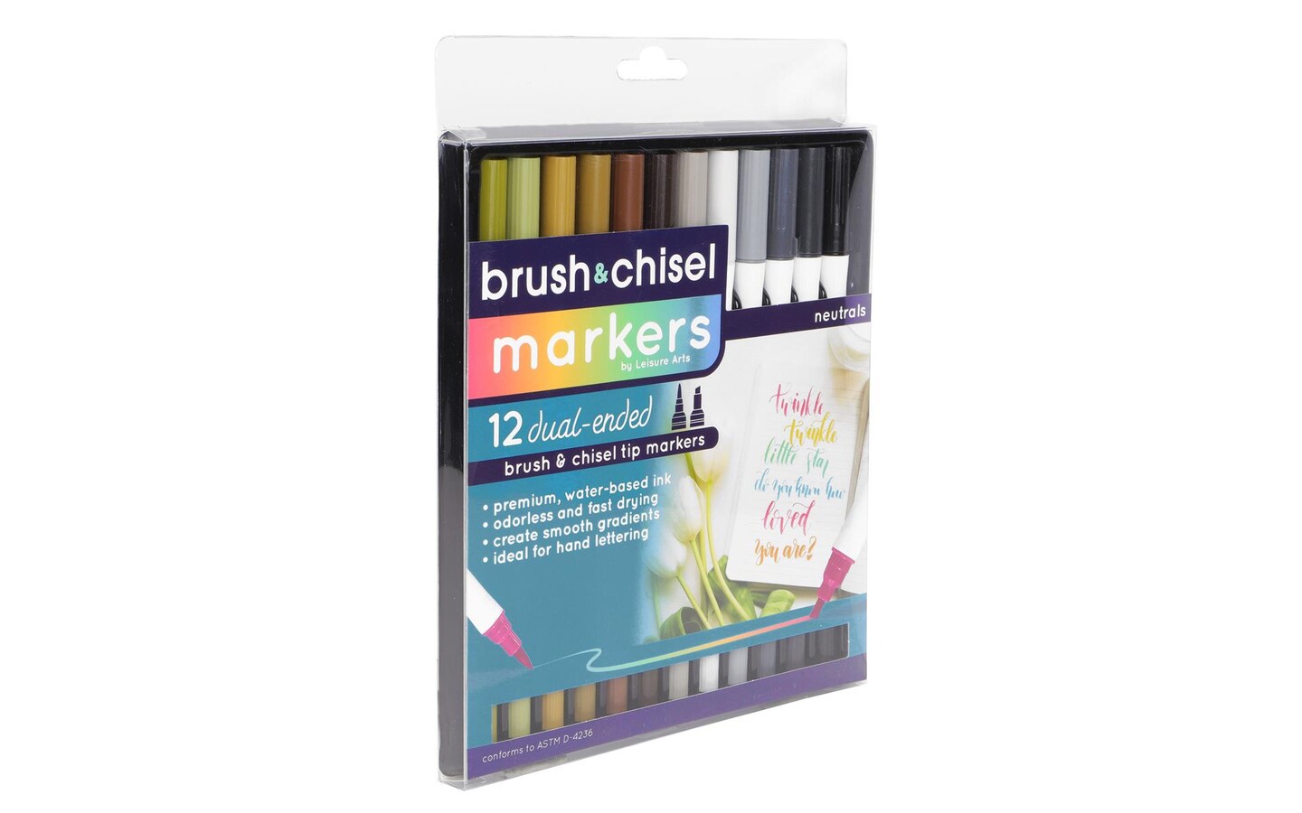 Sharpie Brush Twin Tip Markers - 12 Piece Set