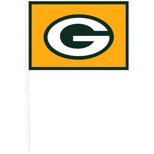 NFL Green Bay Packers Plastic Flags