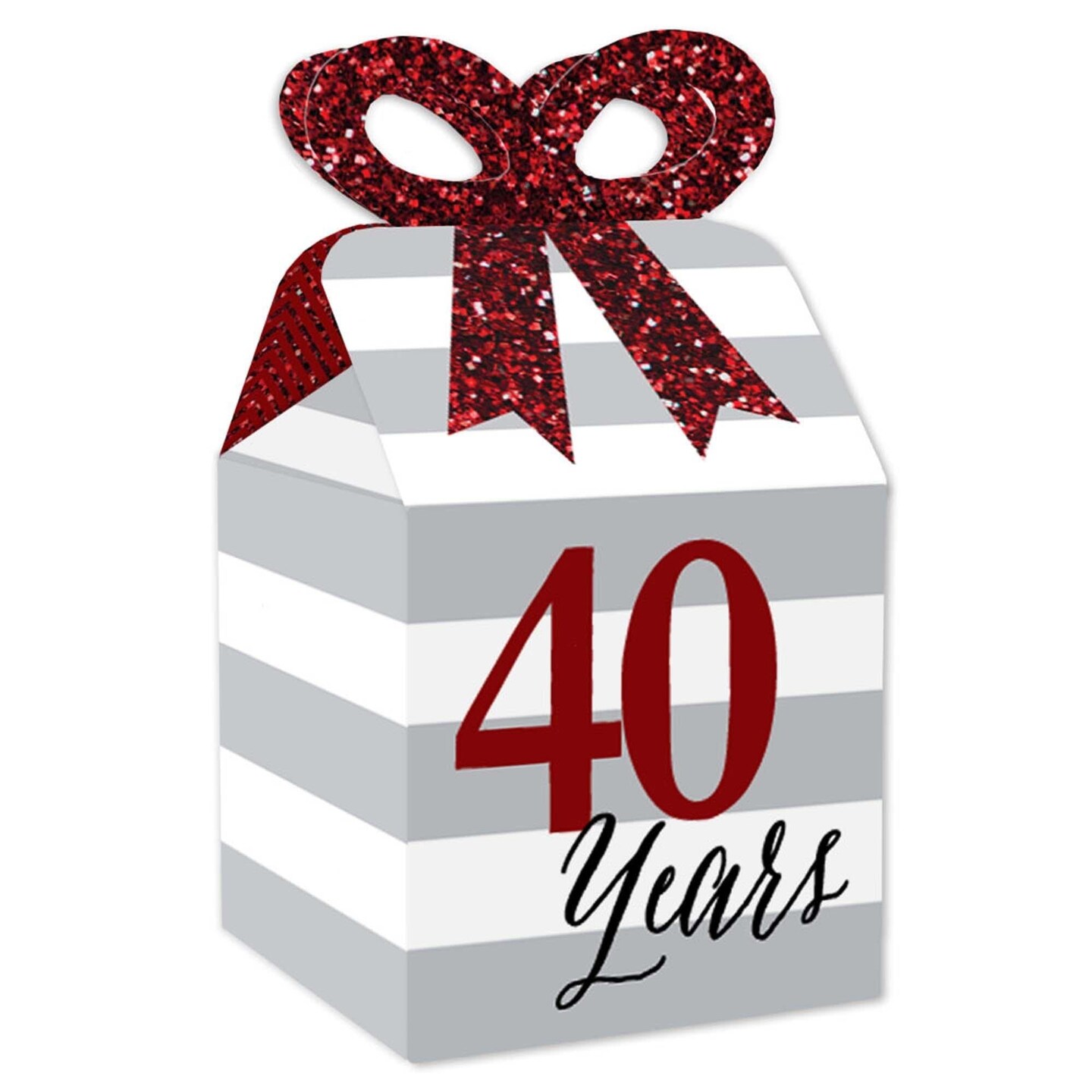 Big Dot of Happiness We Still Do 40th Wedding Anniversary Square