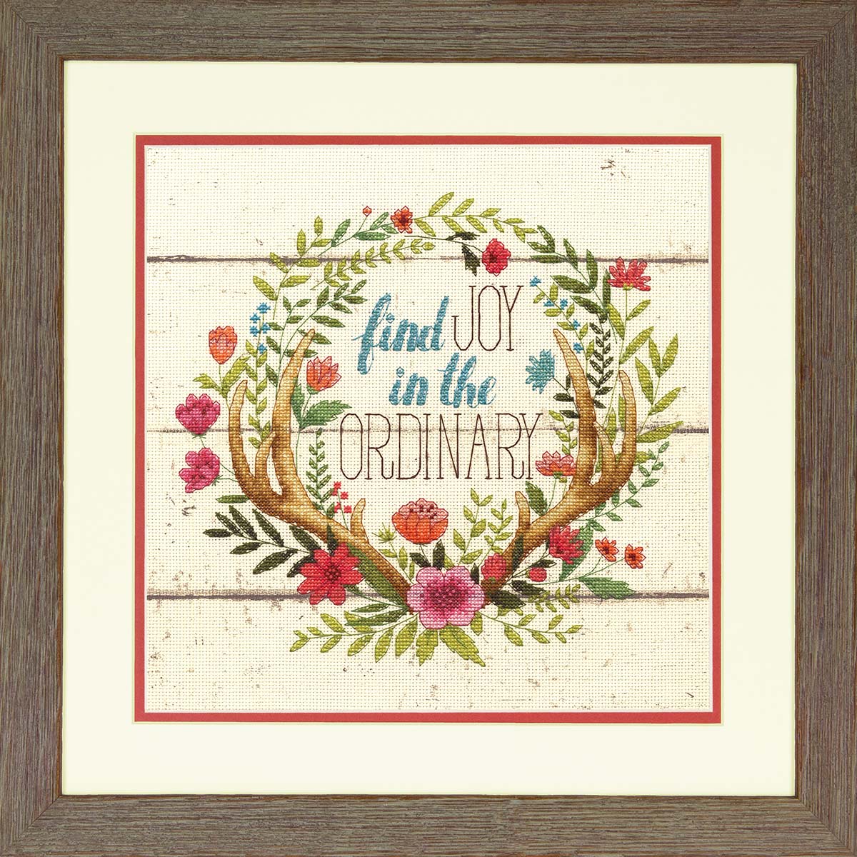 Dimensions Rustic Bloom Counted CrossStitch Kit Michaels