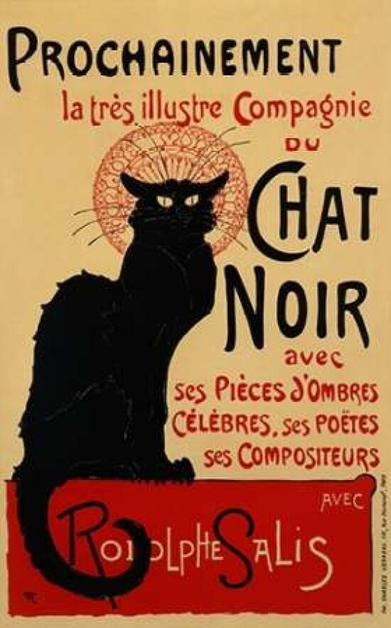 Chat Noir / Prochainement Poster Print by Theophile Steinlen - Item # VARPDX294729
