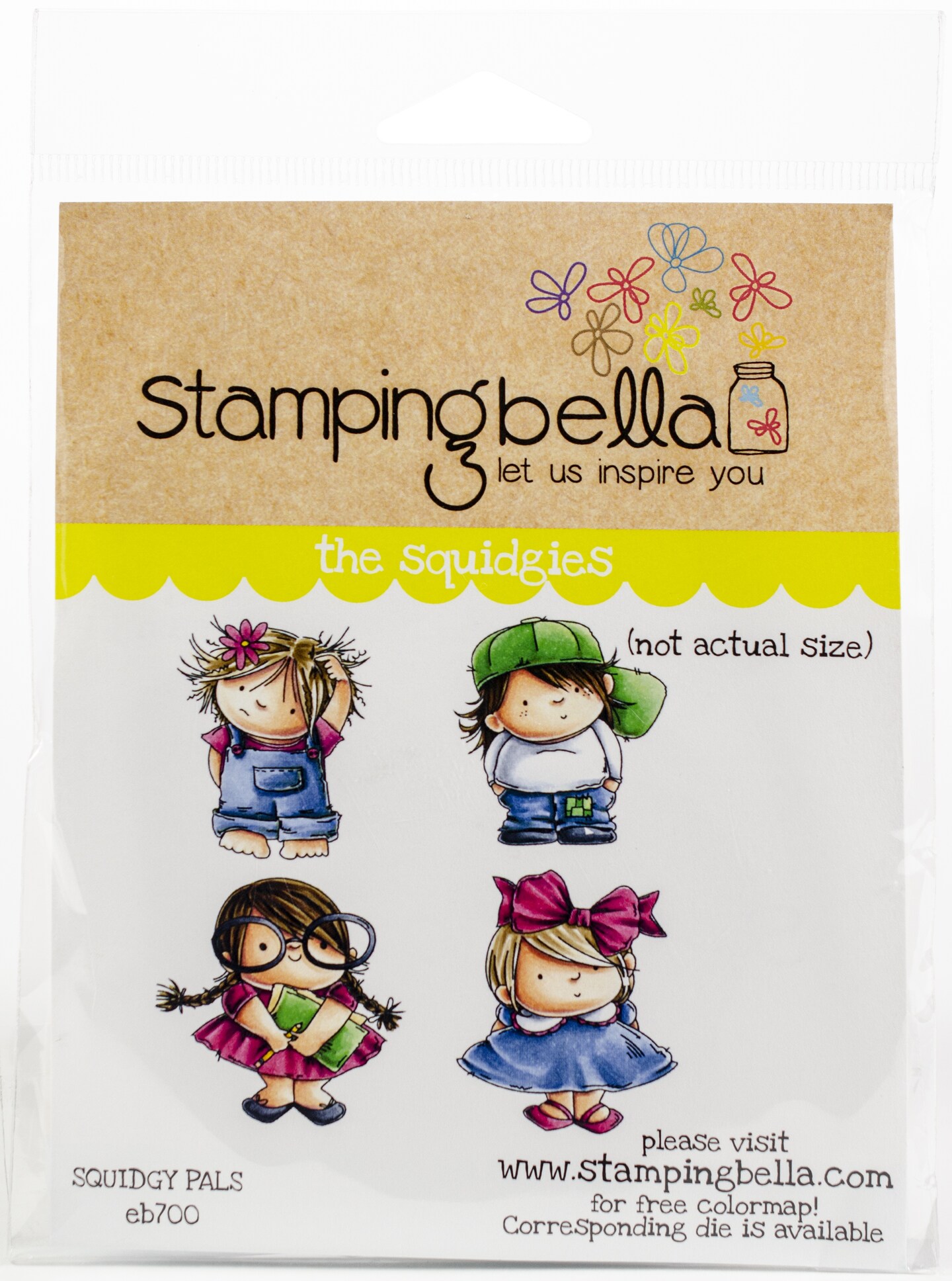 Stamping Bella Cling Stamps-Squidgy Pals
