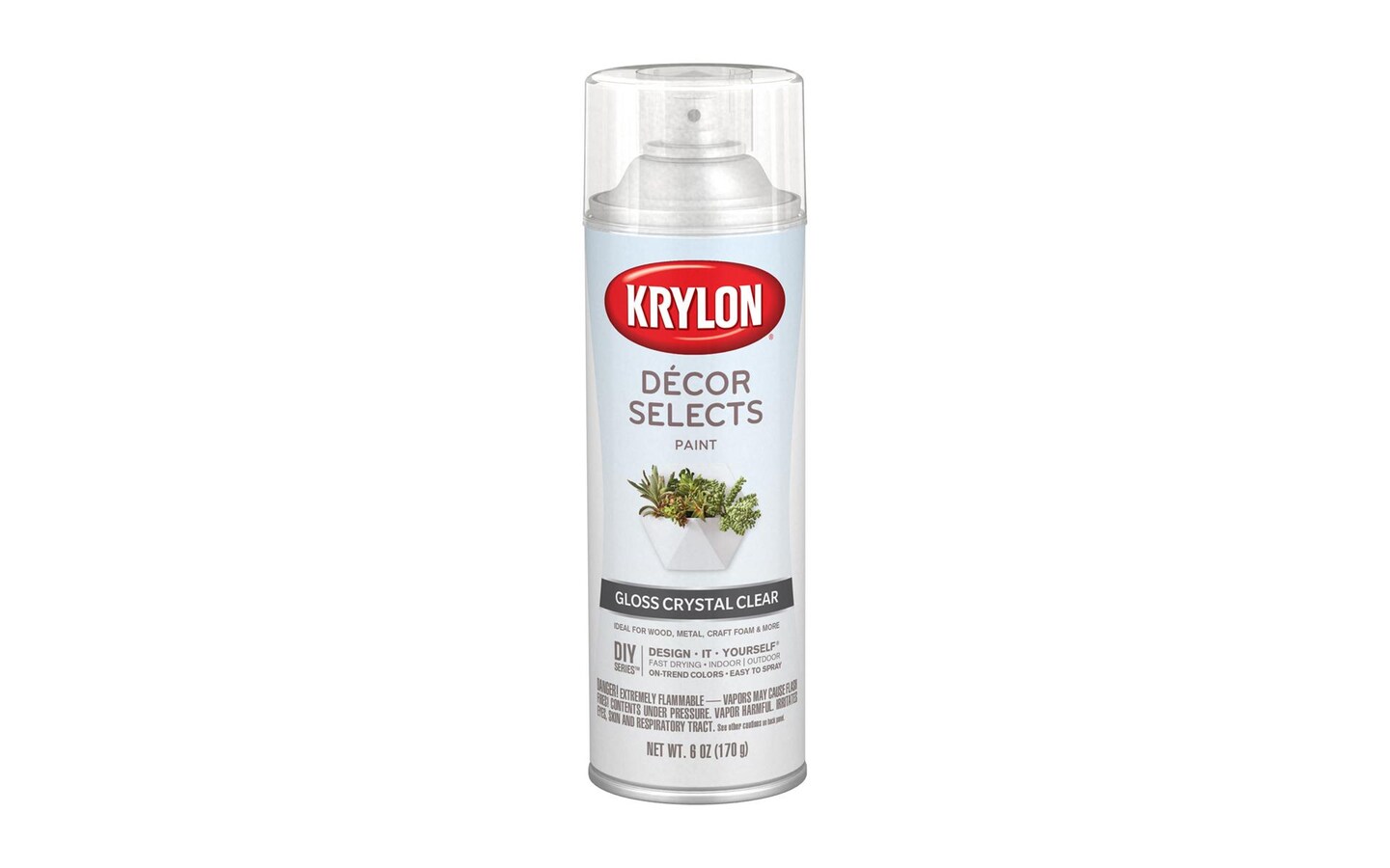 Krylon dcor SELECTS 6oz Gloss Crystal Clear