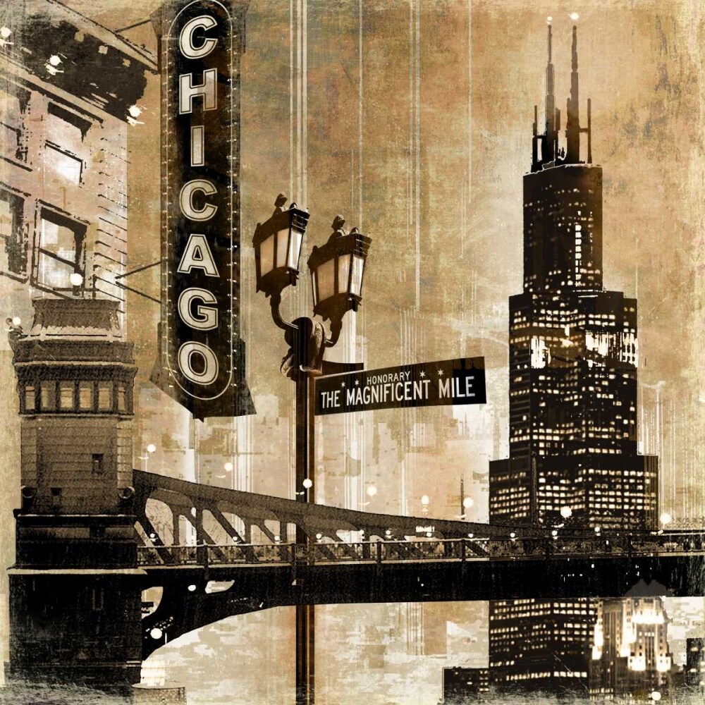 Chicago Poster Print by Kelly Donovan - Item # VARPDX14051