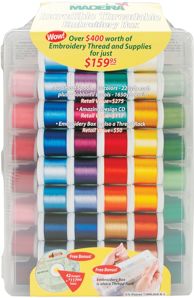Incredible Threadable Box 82/Pkg