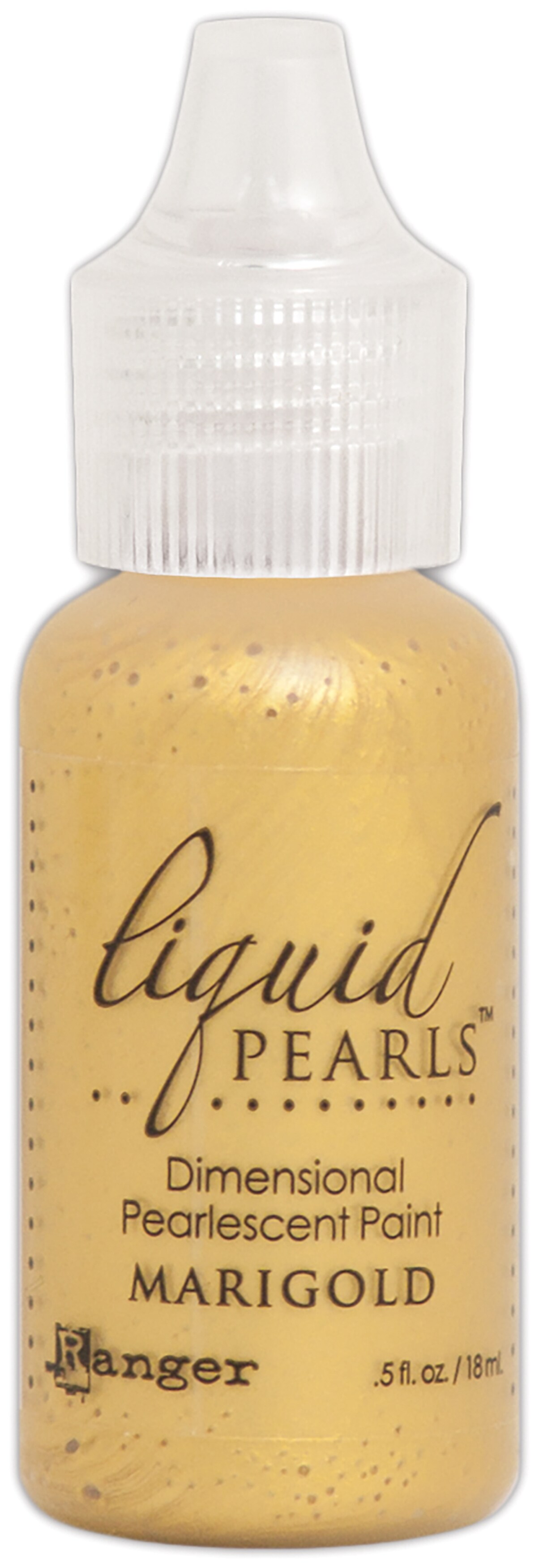 Liquid Pearls Dimensional Pearlescent Paint .5oz (Gold Pearl), Ranger