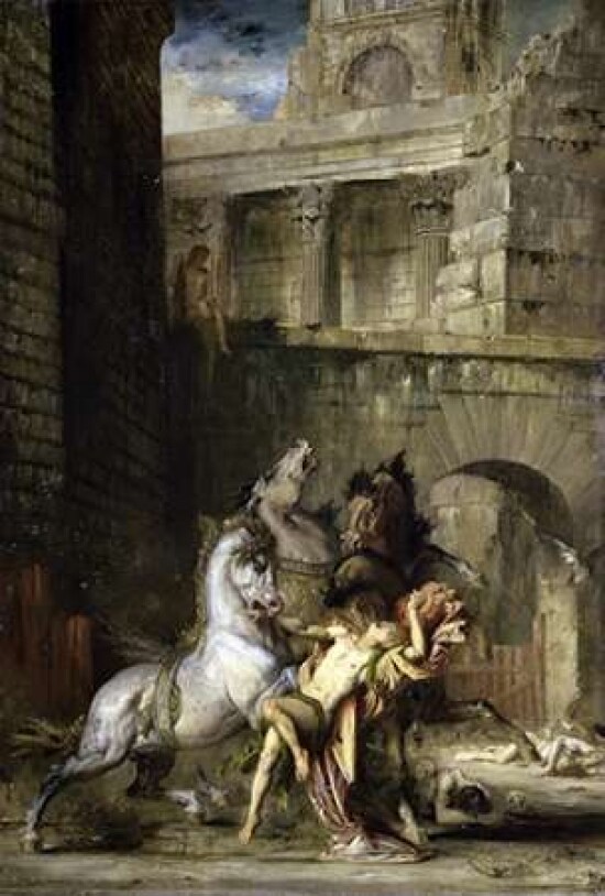 Les Chevaux de Diomede Poster Print by  Gustave Moreau - Item # VARPDX278776