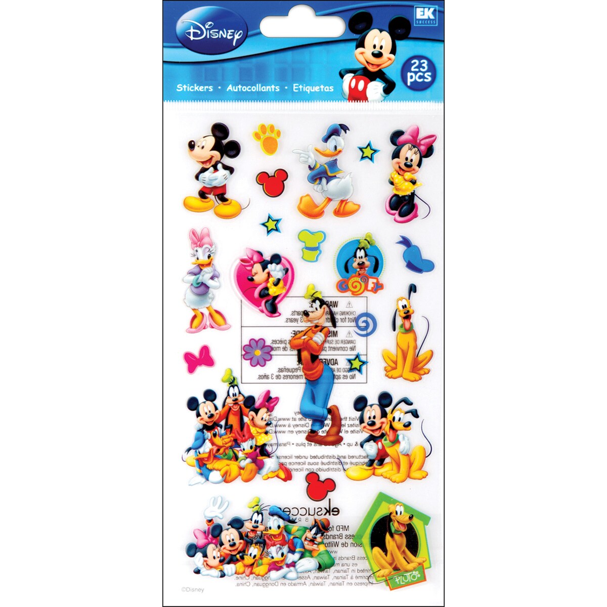 Disney Classic Stickers-Mickey &#x26; Friends
