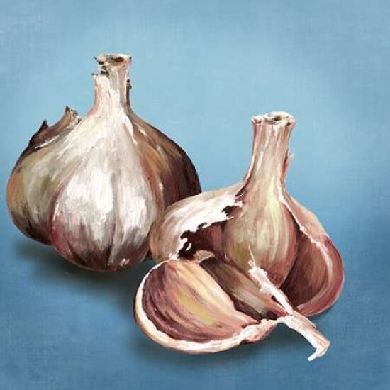 Garlic Poster Print by Asia Jensen